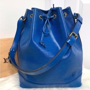Authentic LV Noe GM Toledo Blue